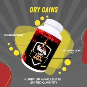 Genetic Pharma Dry Gains 60 Capsules