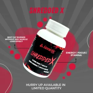 Genetic Pharma Shredded X 30 Capsules